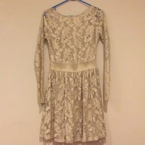 Zara Dip back dress